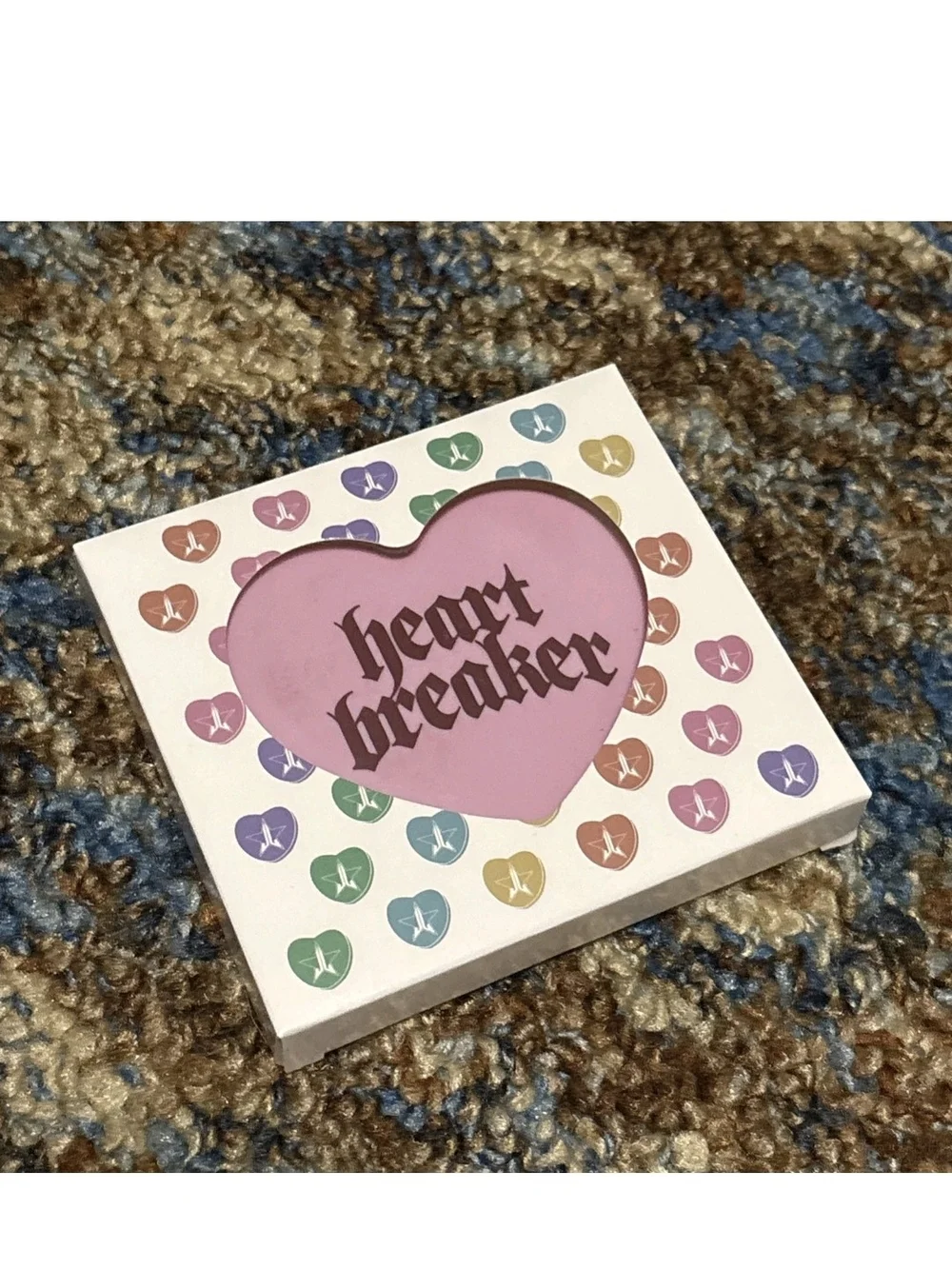 Jeffree STAR Heart Breaker Pink Heart Compact Makeup MIRROR